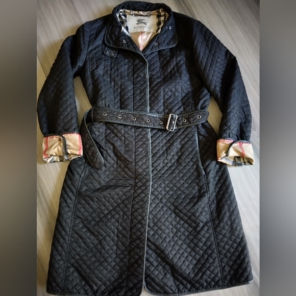 Burberry Black Diamond Quilted Jacket - Picture 1 of 16